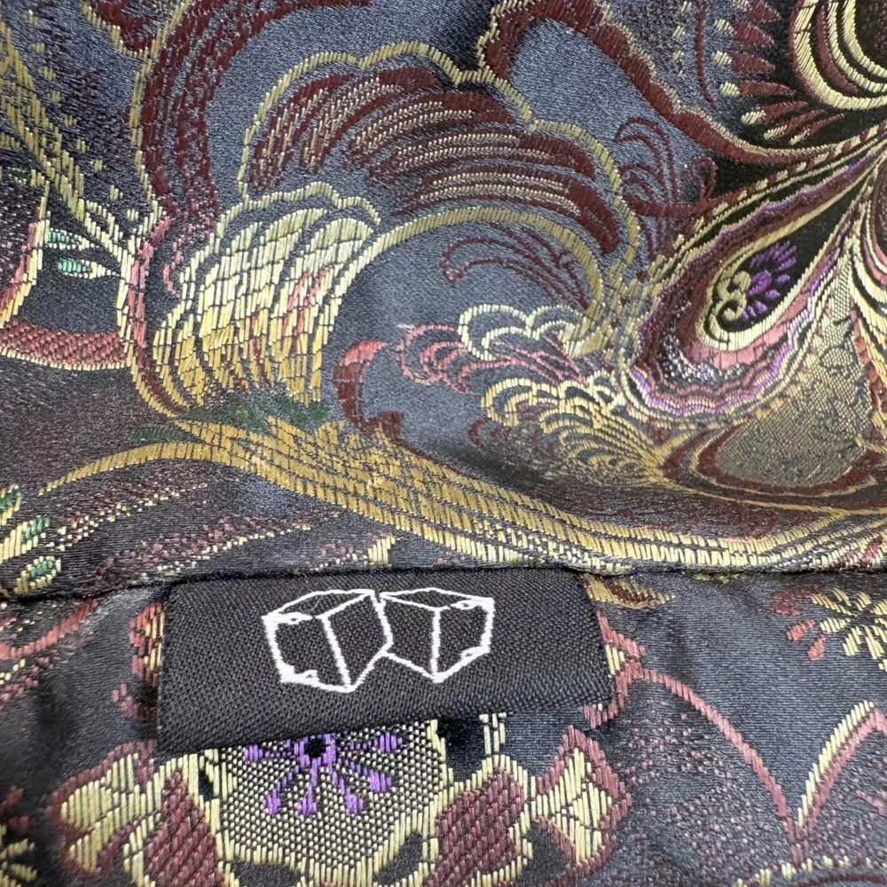 NWT Two Lumps of Sugar Special Edition Brown Paisley Brocade Tote‎ Bag 21